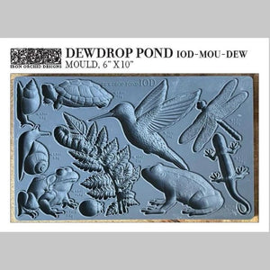 Dewdrop Pond Mould by Iron Orchid Designs IOD