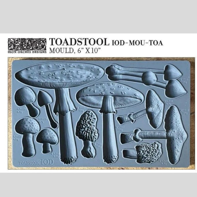 Toadstool Mould by Iron Orchid Designs