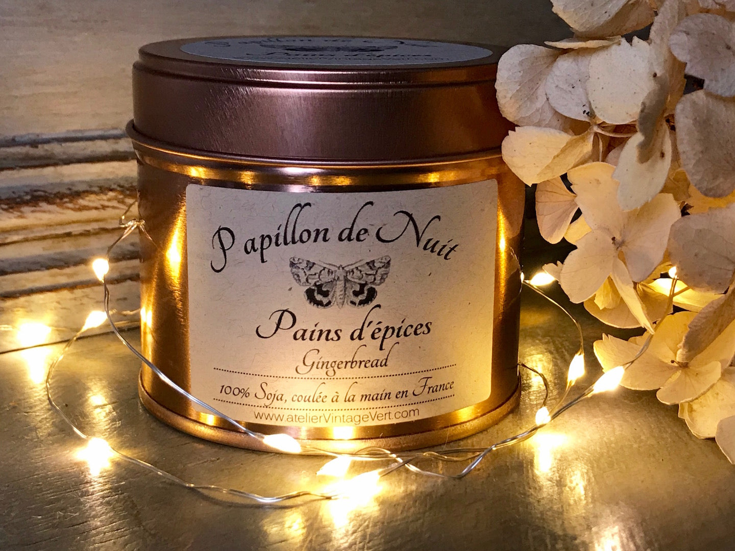 Candela di soia - Pan di zenzero