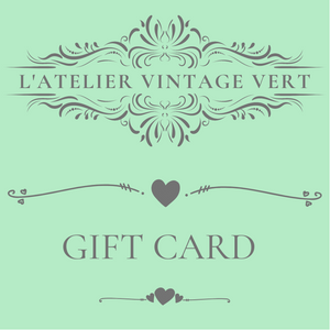 Atelier Vintage Vert Geschenkkarte