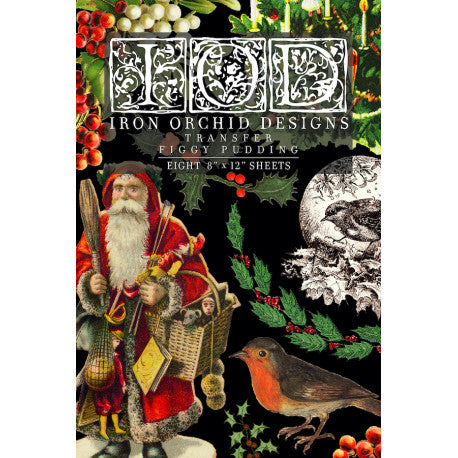 Figgy Pudding Transfer von Iron Orchid Designs Limited Edition