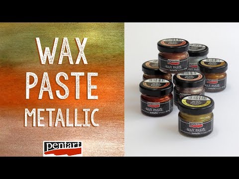 Pentart Wax Paste metálico