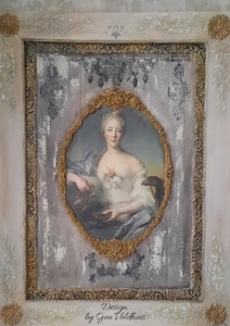 Mint Decoupage Paper Madame Le Fevre