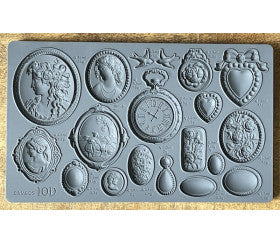 Cameos Decor Mould by Iron orchid Designs IOD