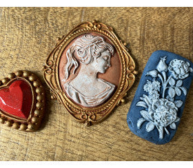 Cameos Decor Mould by Iron orchid Designs IOD