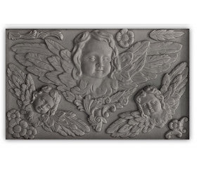 Cherubs Decor Mould by Iron Orchid Designs IOD