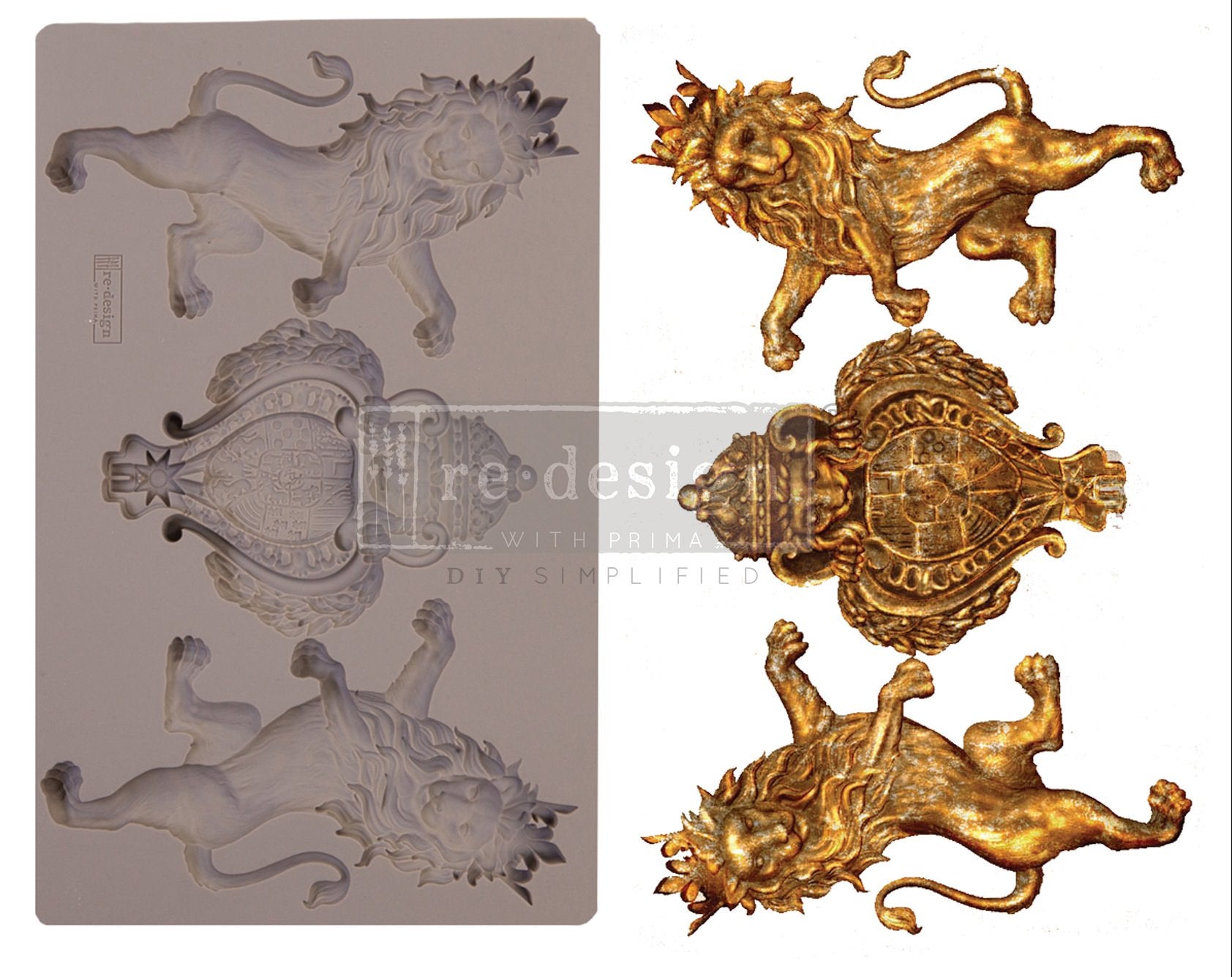 Royal Emblem Redesign Decor Mould